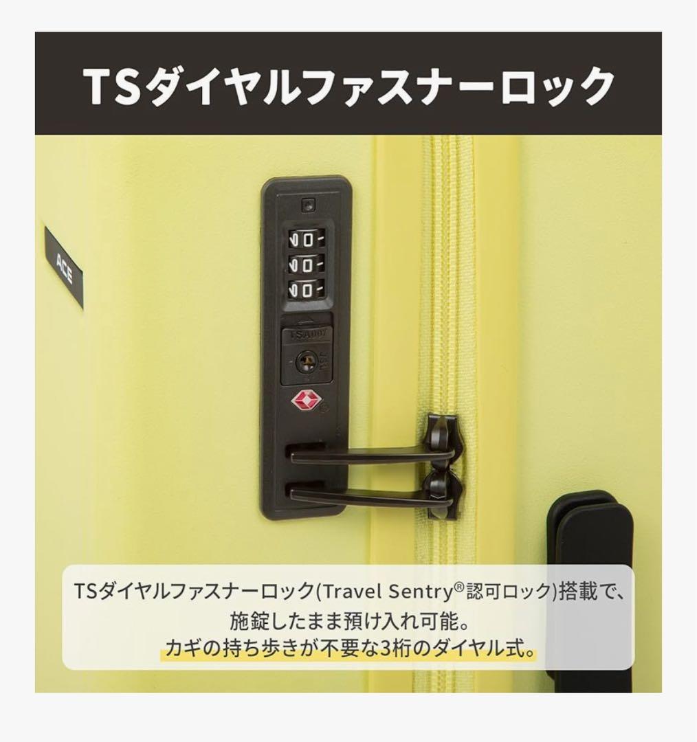 ACE 機内持ち込みサイズ　ブラック