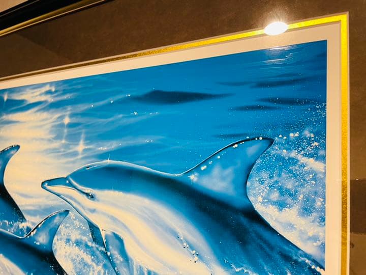 C*O様 クリスチャン ラッセン シーフライト 作品保証書付き 本物 110cm