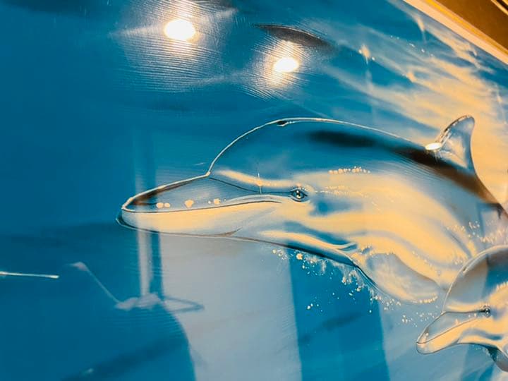 C*O様 クリスチャン ラッセン シーフライト 作品保証書付き 本物 110cm