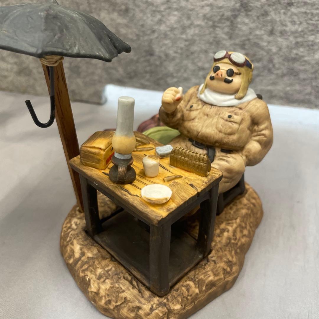 ジブリ　紅の豚　ポルコ·ロッソ オルゴール 陶器