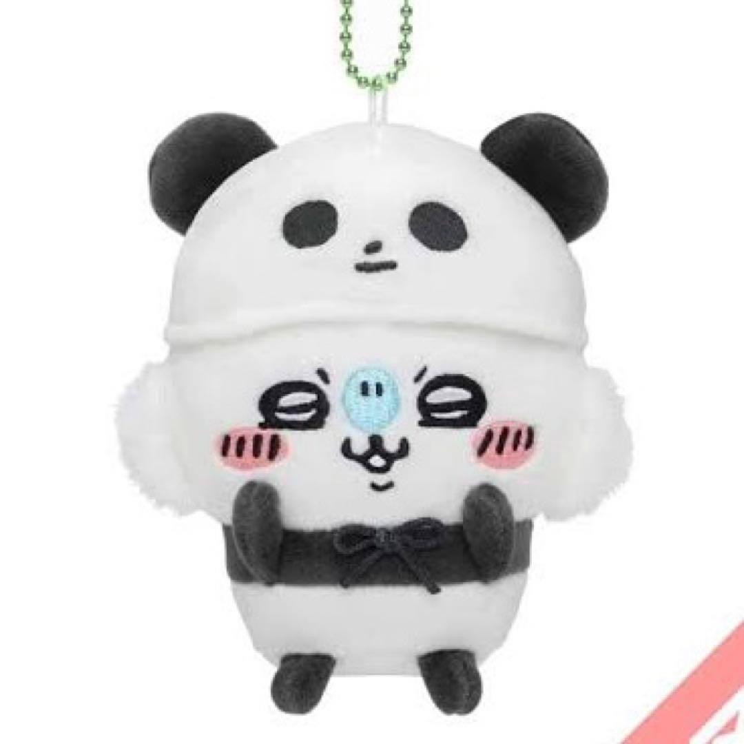 【新品】 ちいかわ飯店 マスコット モモンガ パンダ