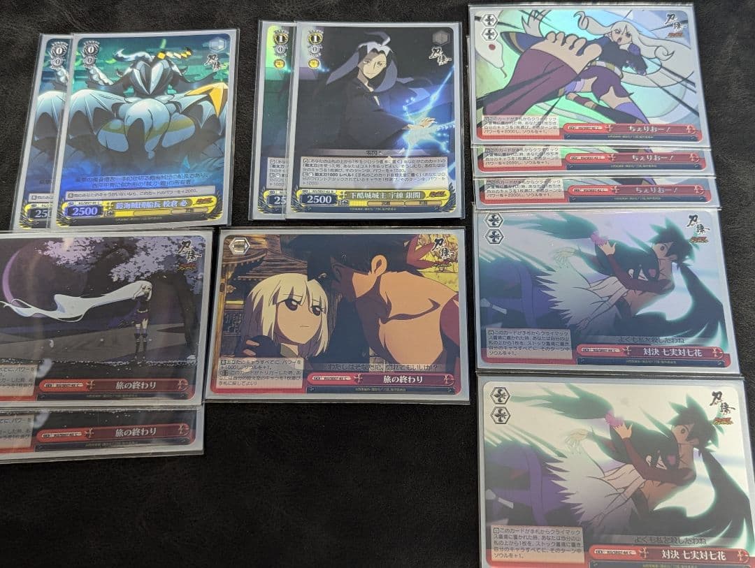 ヴァイスシュヴァルツ 刀語 デッキ 　引退品