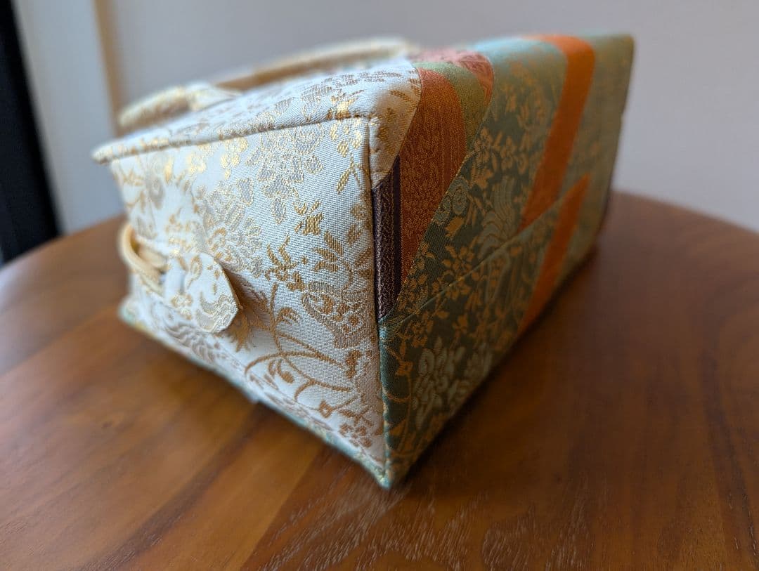 新品和装利休バッグ　あらいそ名物裂　お茶会フォーマル　定価5万9千円　1202