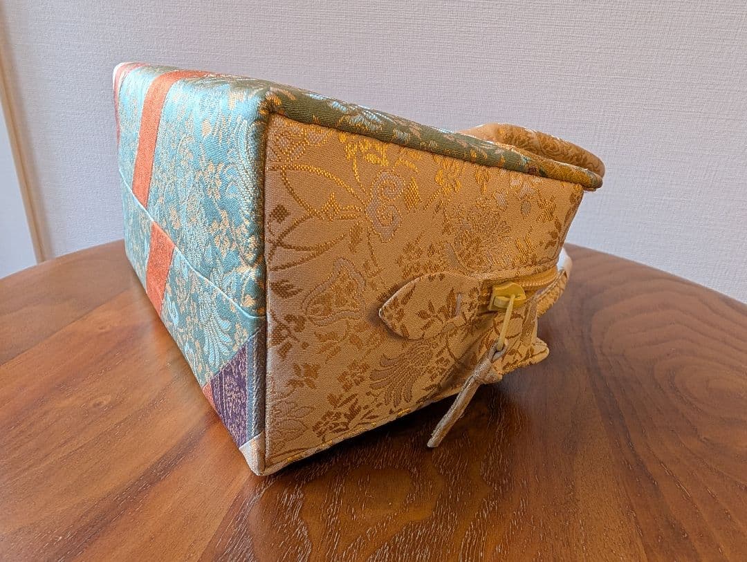 新品和装利休バッグ　あらいそ名物裂　お茶会フォーマル　定価5万9千円　1202