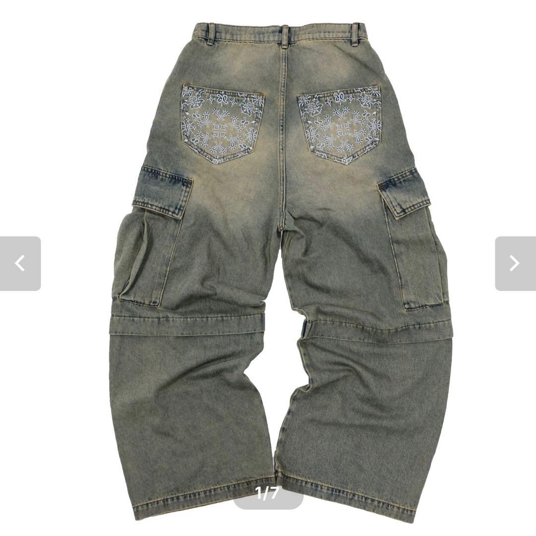 ワイドカーゴデニム