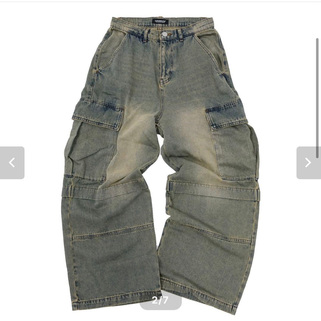 ワイドカーゴデニム