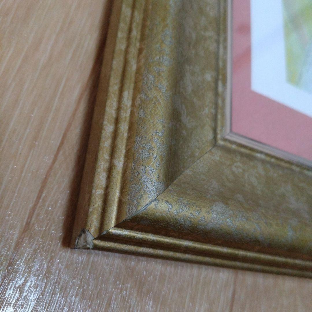 キュート　美少女　絵画　額付き