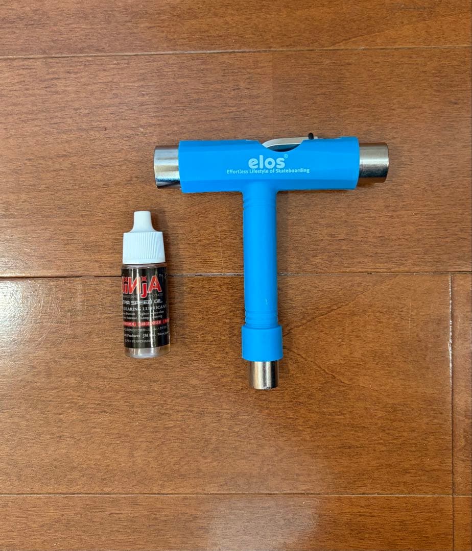 elos スケートボード ブラック イロス スケボー エッグ型 動作確認済み