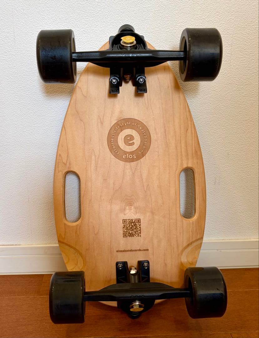 elos スケートボード ブラック イロス スケボー エッグ型 動作確認済み