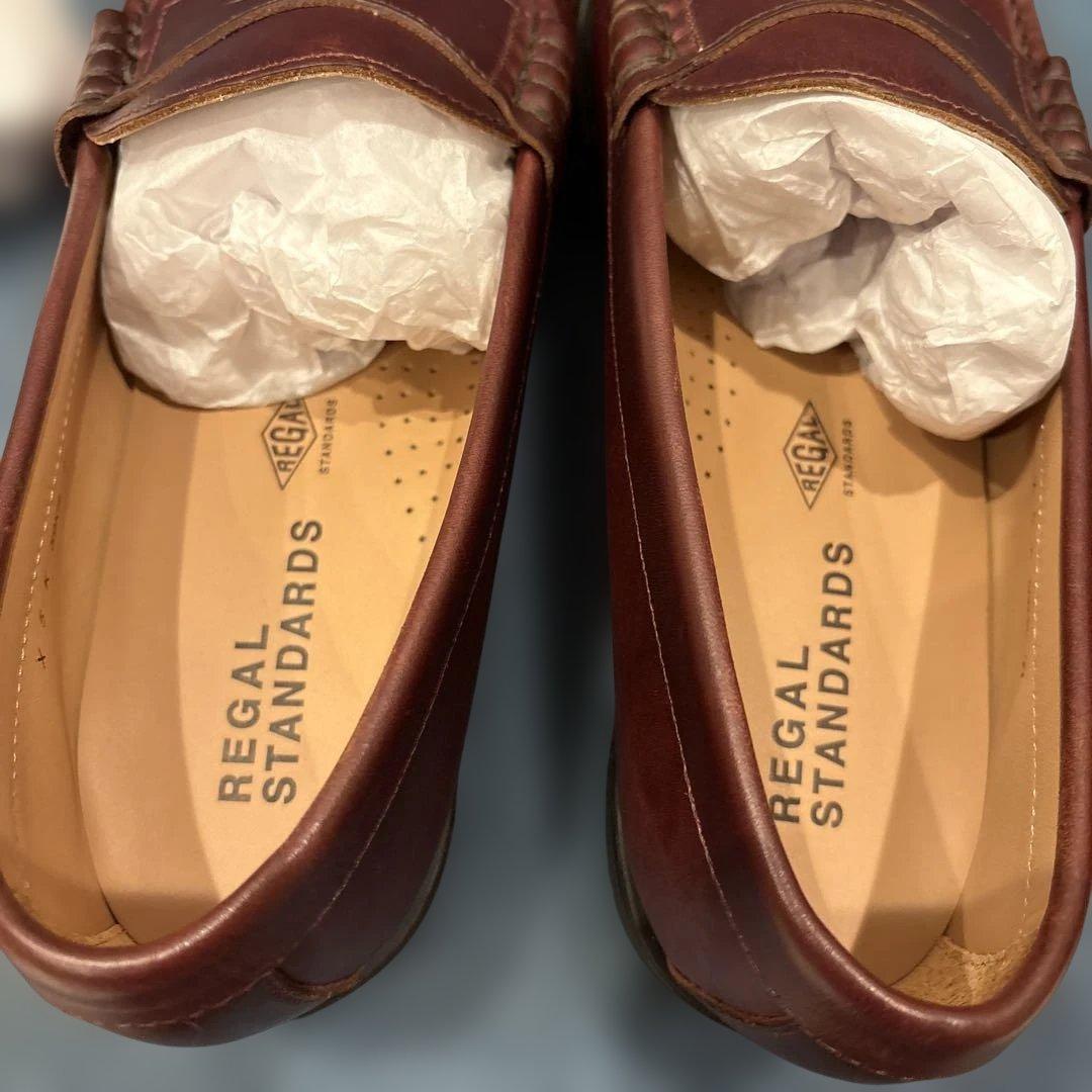 REGALリーガルスタンダード59KRバーガンディ ローファービジネスシューズ