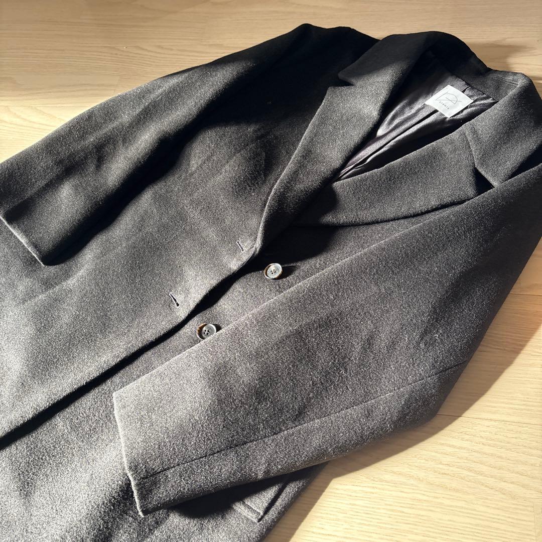 crewre ink BLACKチェスターコート