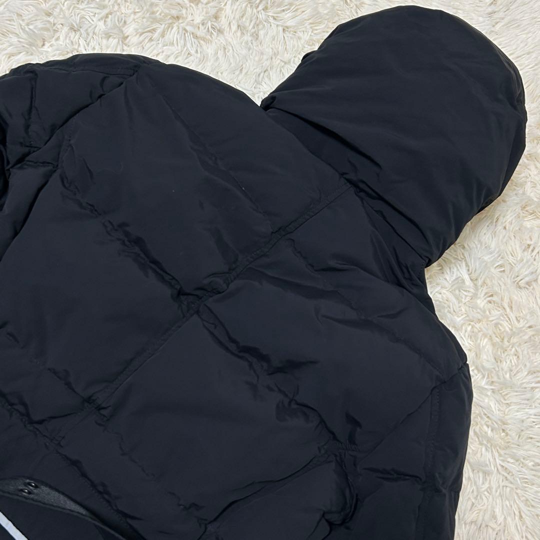 ピューテリー　PEUTEREY ブルゾン　ジャンパー　中綿　フード　ブラック　S