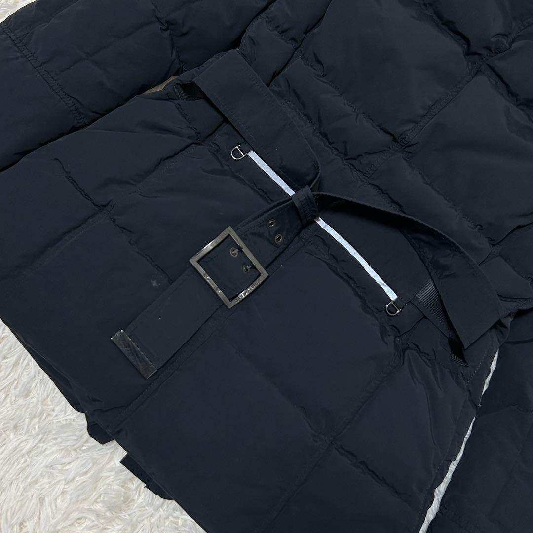 ピューテリー　PEUTEREY ブルゾン　ジャンパー　中綿　フード　ブラック　S