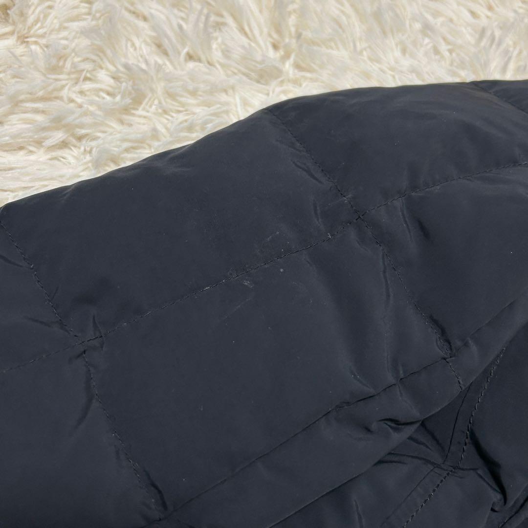 ピューテリー　PEUTEREY ブルゾン　ジャンパー　中綿　フード　ブラック　S