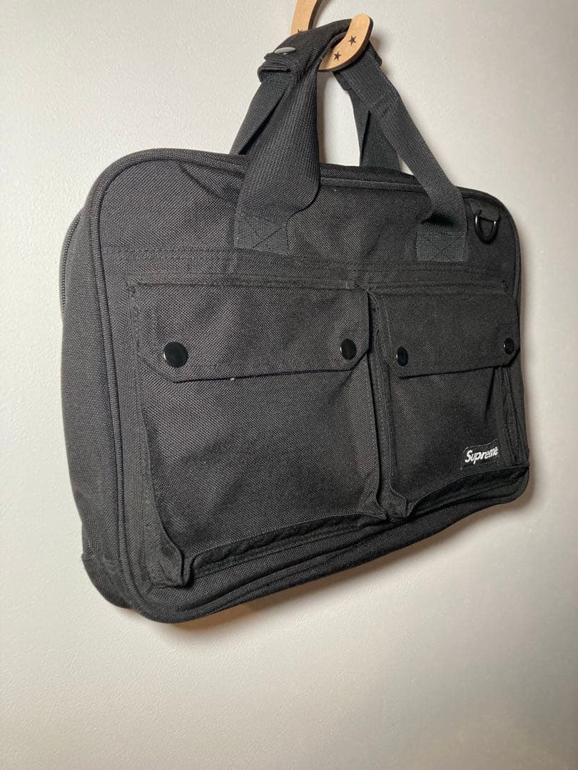 シュプリーム ビジネスバッグ 2way ブリーフケース ブラック 黒