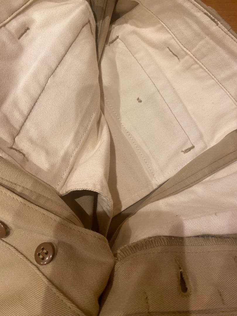 【最終値下】アットラスト atlast ワークチノ初期肉厚生地ベージュ34