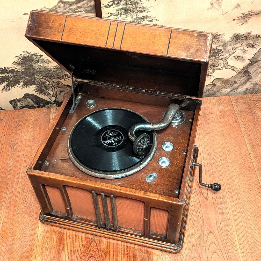 蓄音機　手回し　BOLERO　骨董品　　MADE IN JAPAN　アンティーク