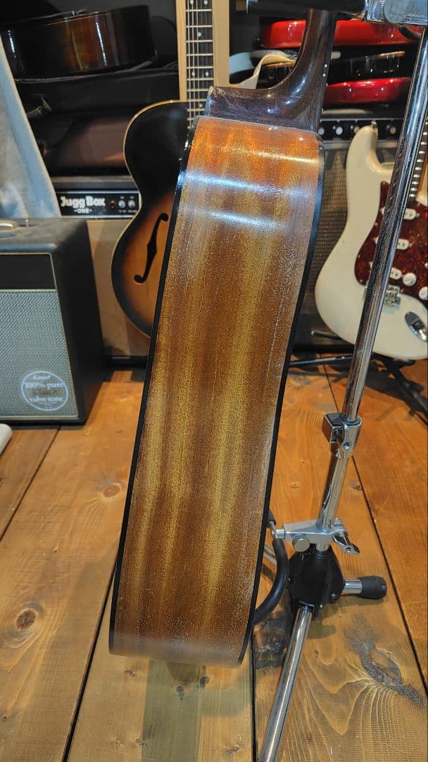 【ジャンク】ギター 詳細不明 オール単板