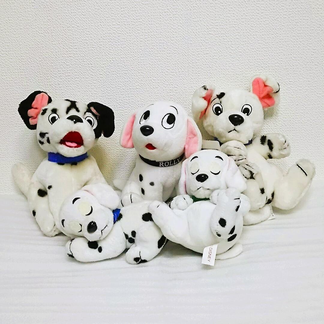 【昭和平成レトロ好きにおススメ】101匹わんちゃん(ダルメシアン)のぬいぐるみ♡