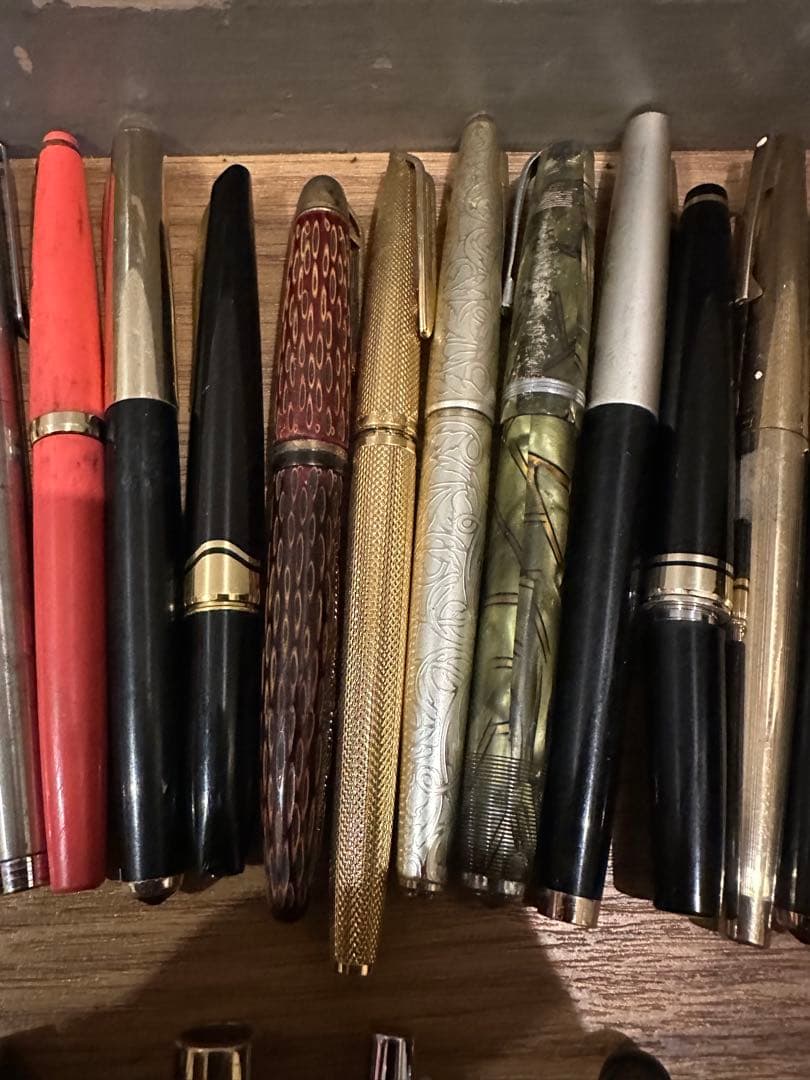 万年筆　まとめ　33本　ペン先金製　モンブラン等