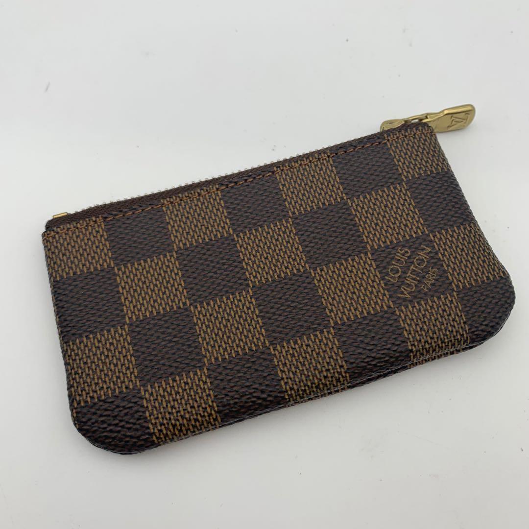 LOUIS VUITTON ダミエ ポシェット クレ キーリング付