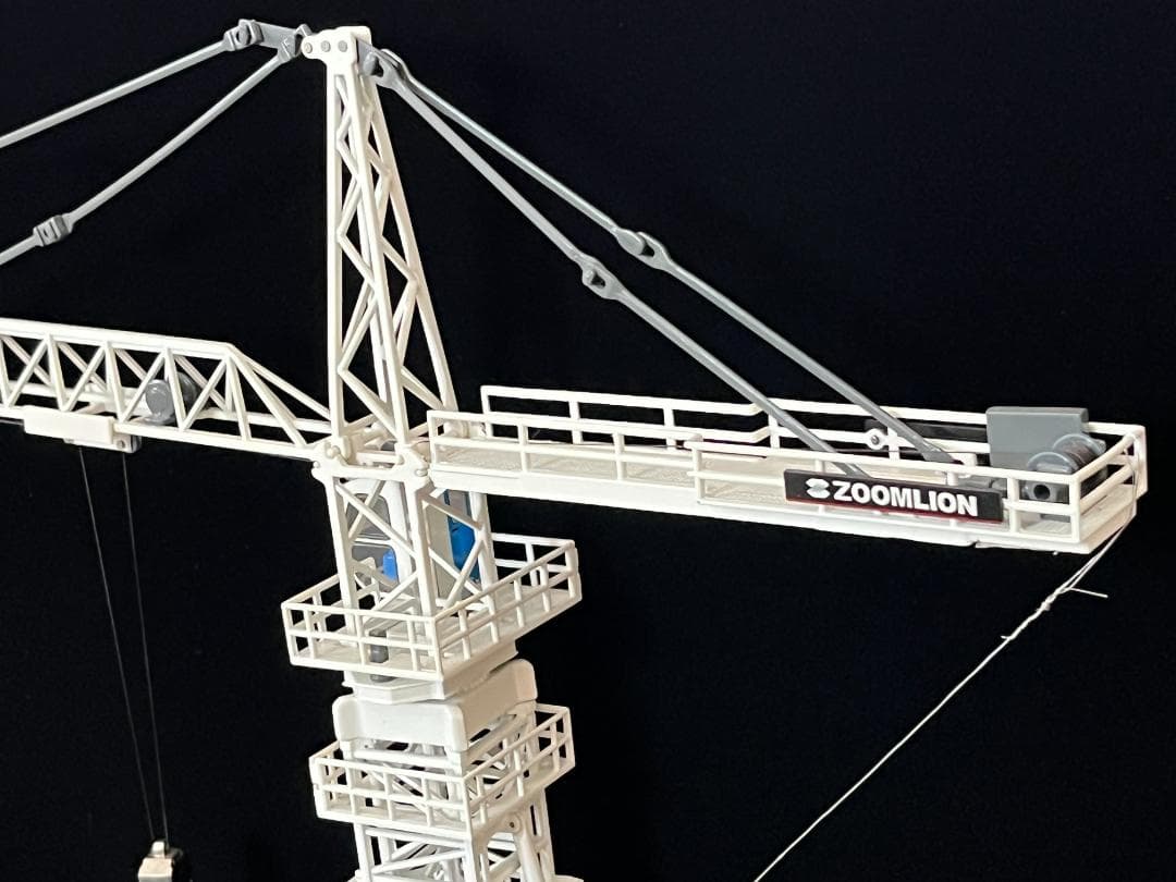 ZOOMLION 1/72 中連重科 Tower Crane タワークレーン箱付