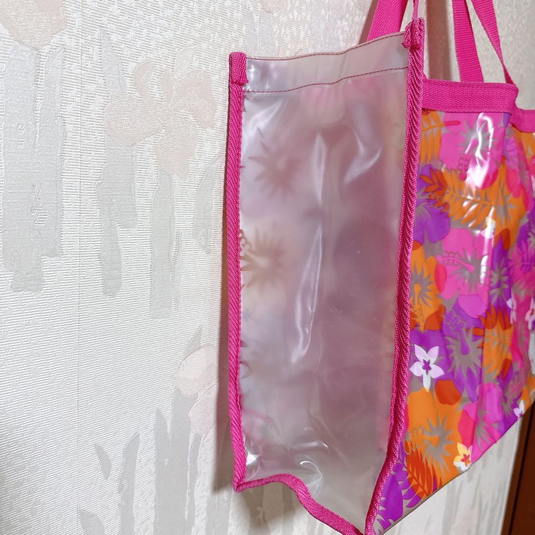 ☆レア☆ハローキティ ビニールバッグ ハイビスカス 平成レトロ ギャル 2006