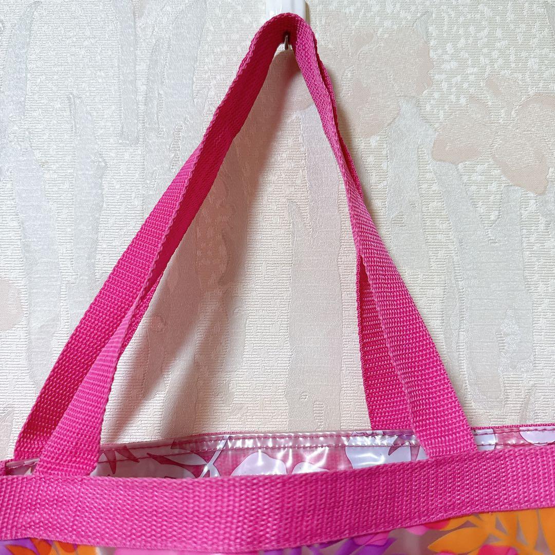 ☆レア☆ハローキティ ビニールバッグ ハイビスカス 平成レトロ ギャル 2006