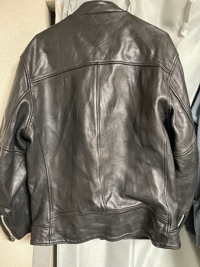 schott アタッチメント　セミダブル　ライダースジャケット　メンズLサイズ