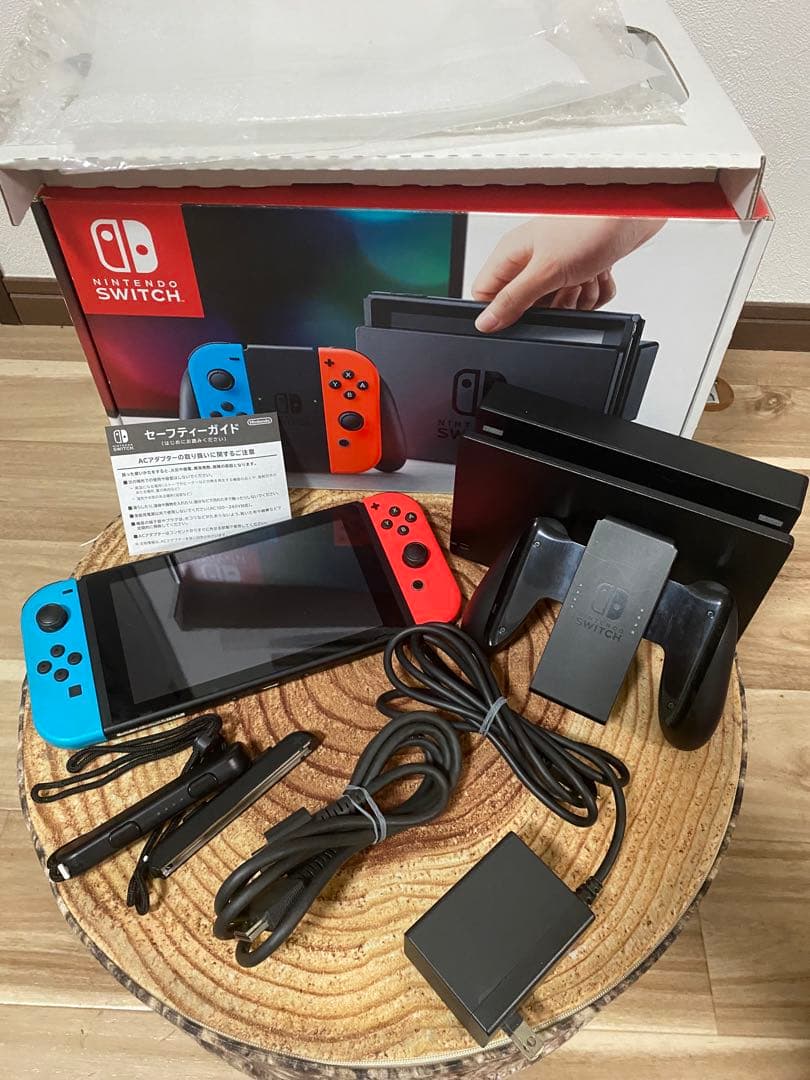 Nintendo Switch ニンテンドースイッチ本体　ネオン 9