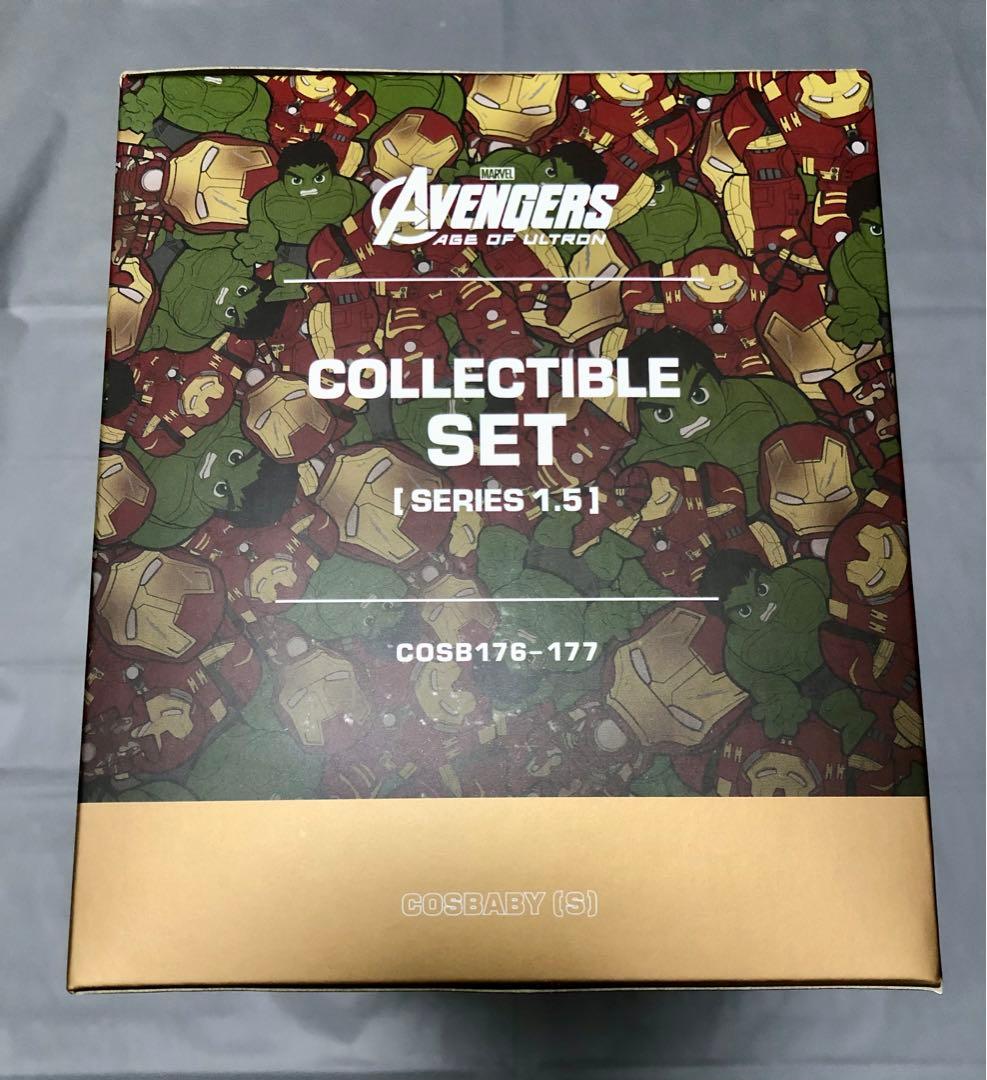 【未開封品】ホットトイズ　コスベイビー　アイアンマン　ハルクバスター　ハルク