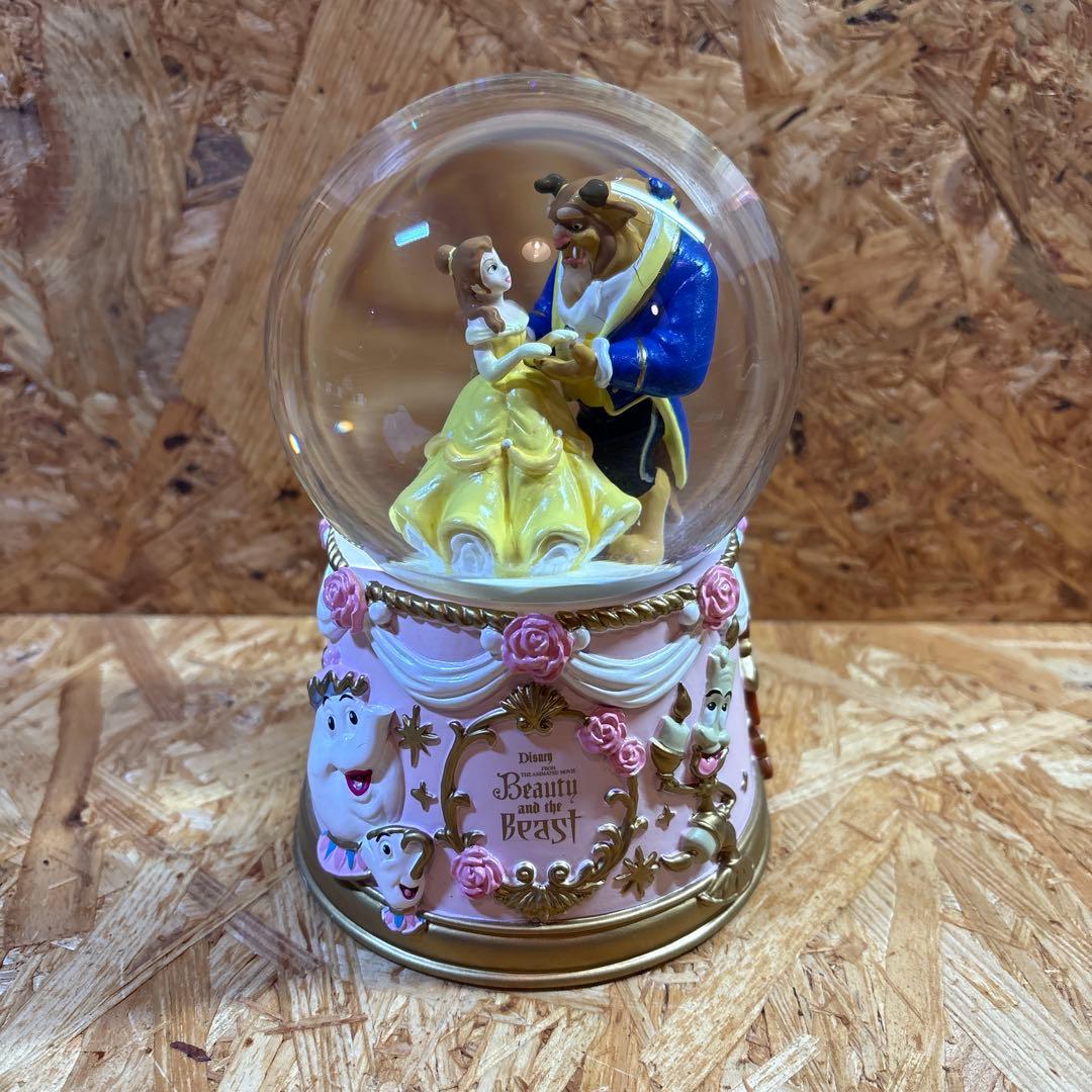 美女と野獣 ベル ルミエール スノーグローブ スノードーム