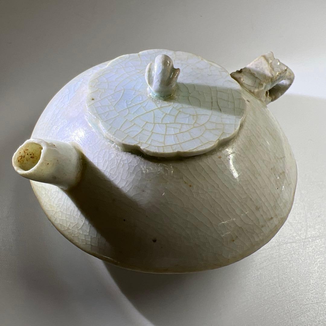 中国宋時代　影青急須型水滴　幅約12㎝　東Y7-0715⭐︎2F タエサ