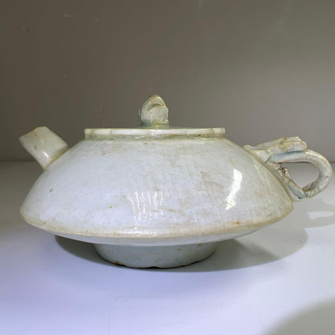 中国宋時代　影青急須型水滴　幅約12㎝　東Y7-0715⭐︎2F タエサ