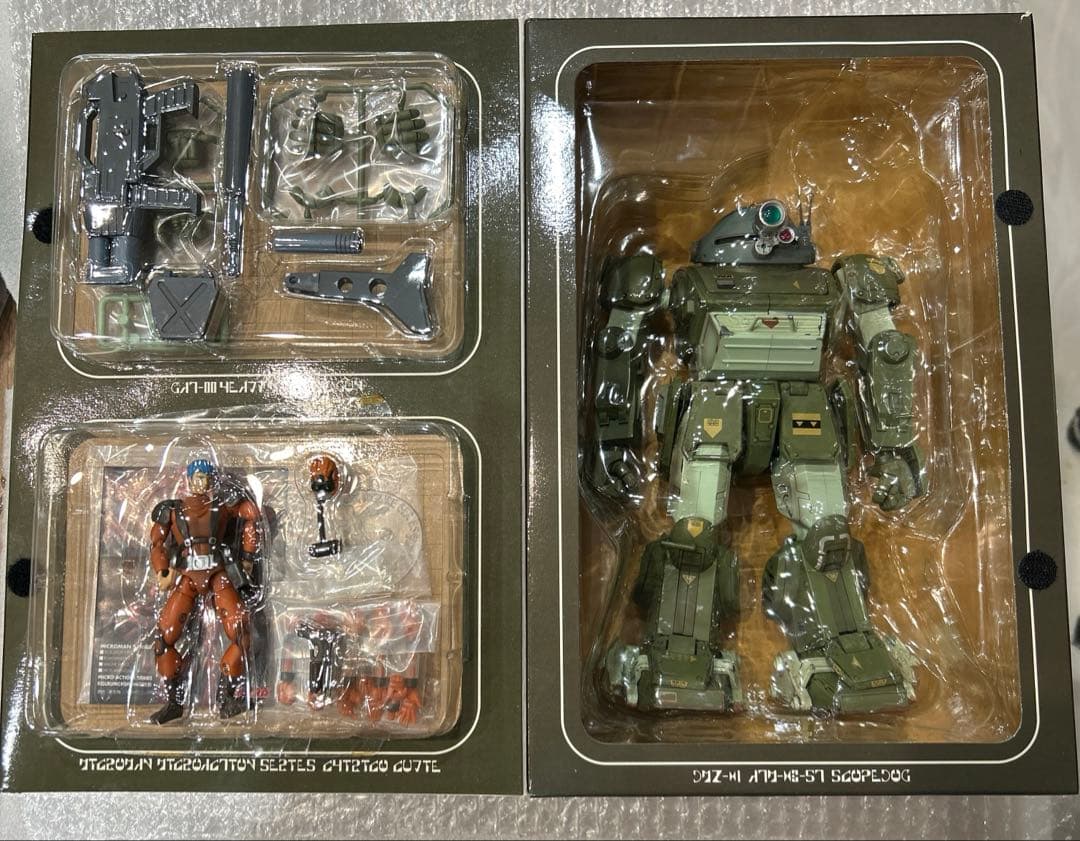 スコープドッグ withミクロアクション キリコ・キュービー DMZ-01