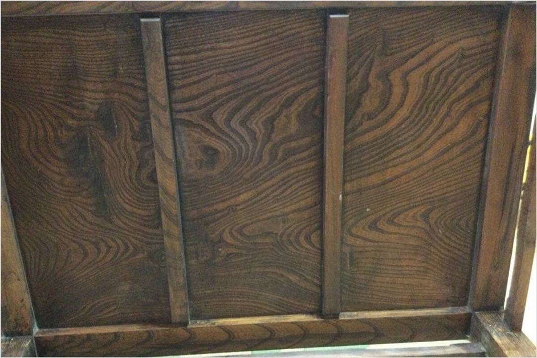 旧家　昭和レトロ　欅けやき　玉杢一枚天板・大座卓の逸品　美品