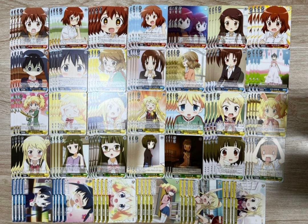 ヴァイスシュヴァルツ　きんいろモザイク RR以下4コン A版