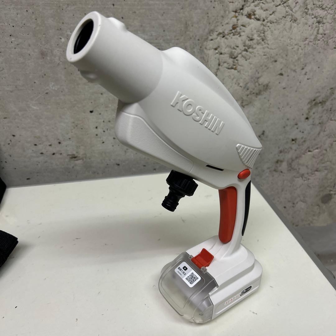 工進　ポータブル洗浄機ガンタイプ　SJC-1820 スマートコーシン　高圧洗浄機