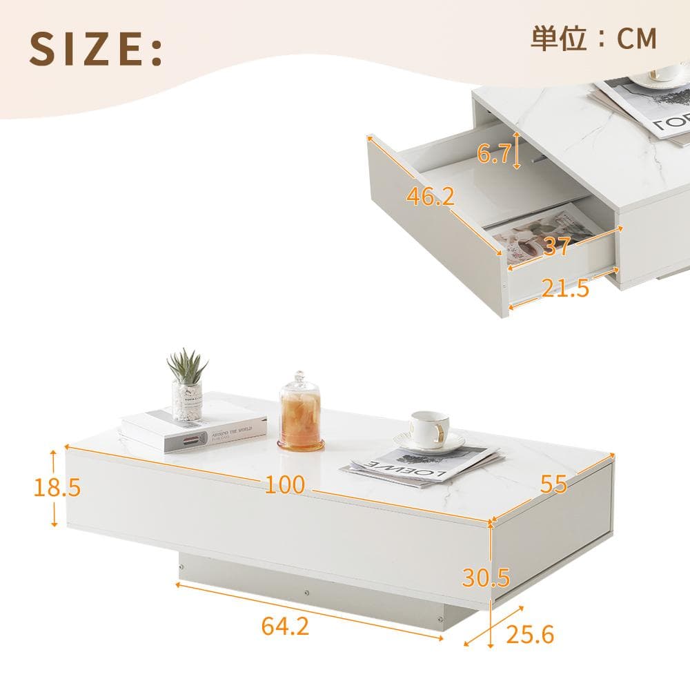 ローテーブル 収納付き テーブル センターテーブル 収納付きローテーブル 大容量