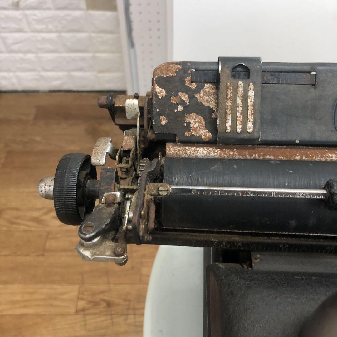 アメリカレミントン製タイプライター、ジャンク品アンティーク、レア、