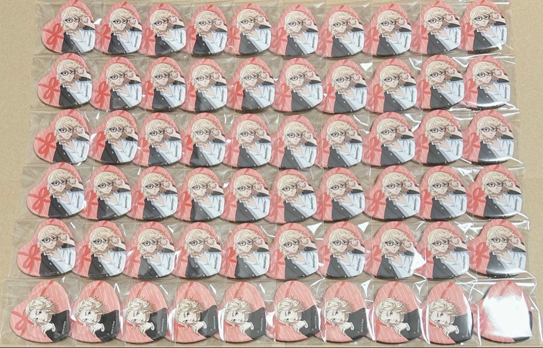 東京卍リベンジャーズ 東リべ 佐野万次郎 マイキー ハート缶バッジ