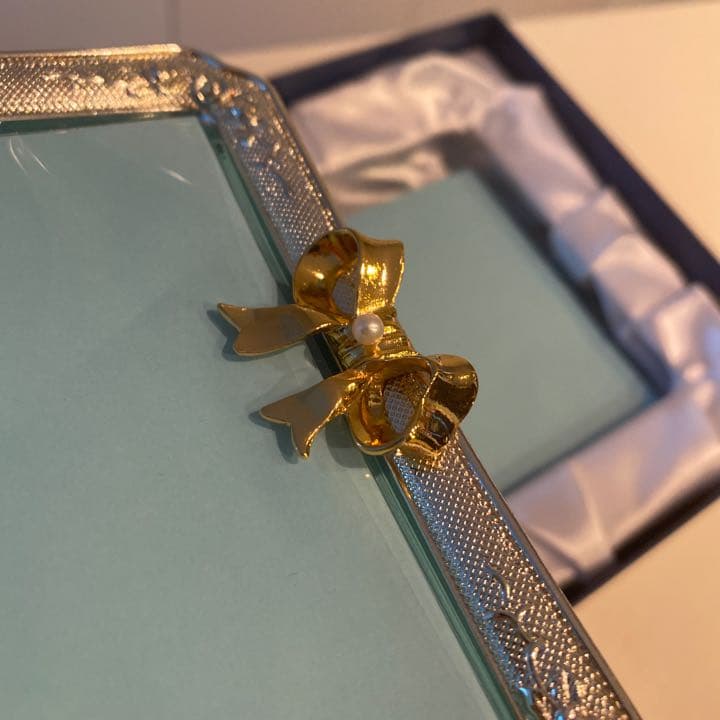 TASAKI タサキ　メモトレイ　パール付き