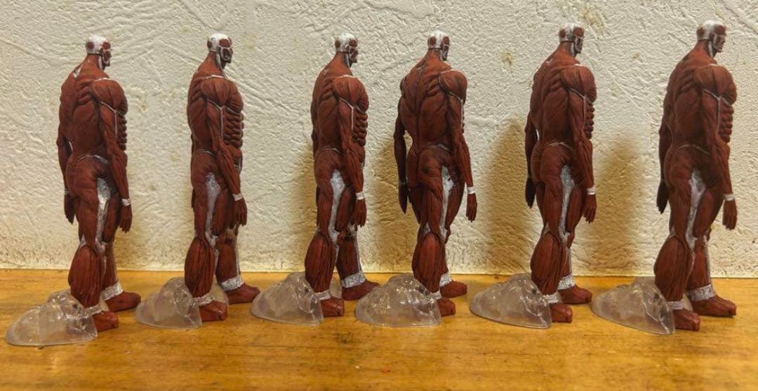 進撃の巨人 一番くじ フィギュア 地鳴らし 全6種　I賞　リペイント