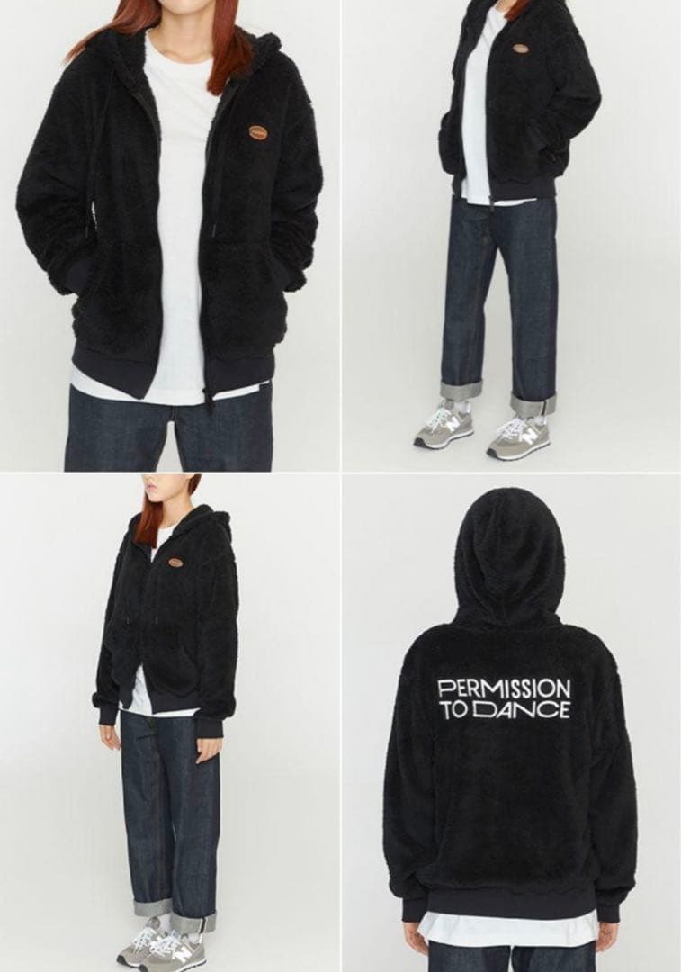 BTS 未開封 トレカ付き permission to dance フーディー