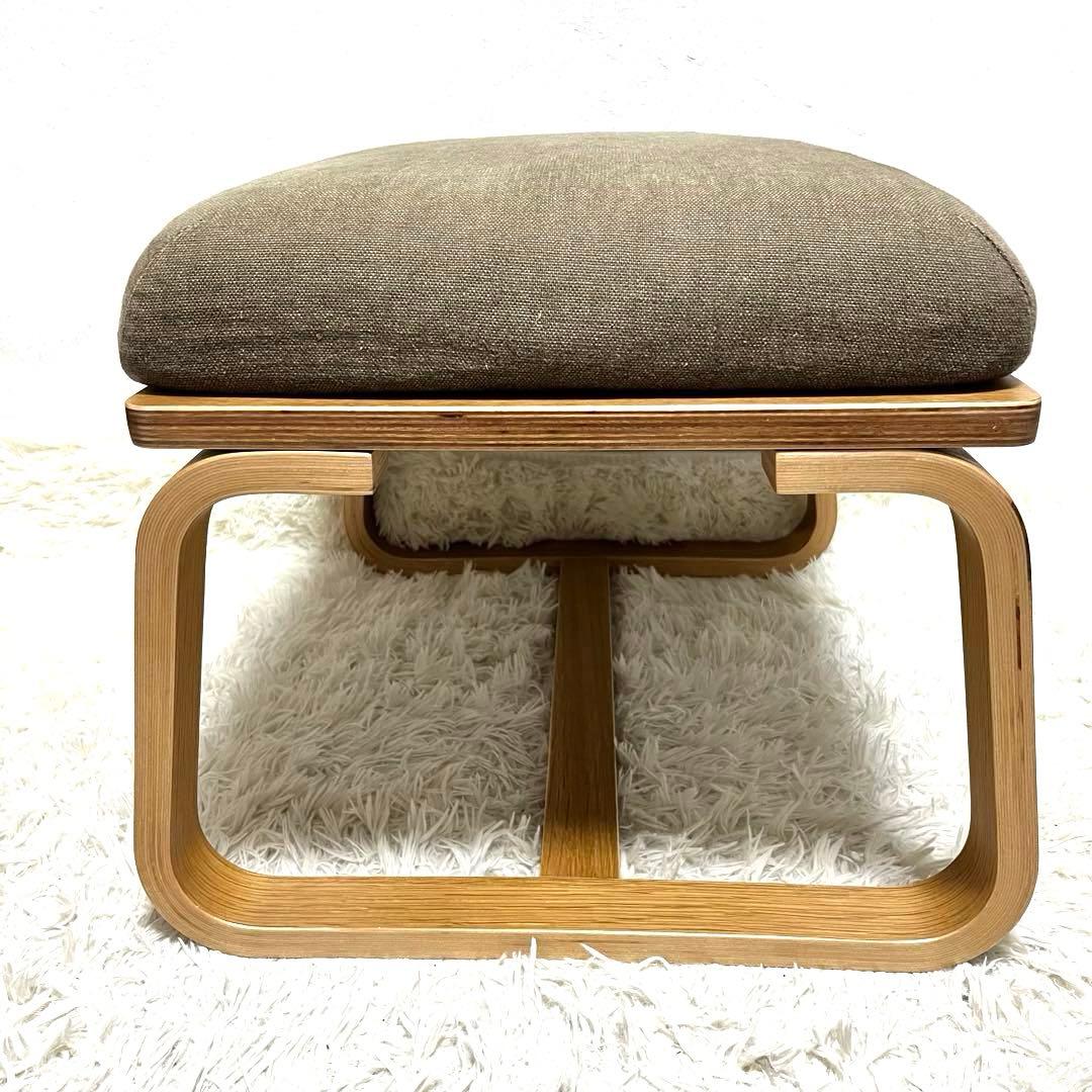 ② 無印良品 リビングでもダイニングでもつかえるベンチ・２・オーク材　オットマン