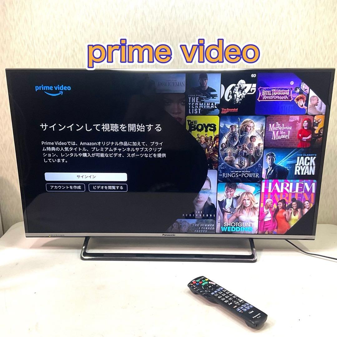 【TaKE】4K 美品 40型 パナソニック 液晶テレビ ネット動画ok