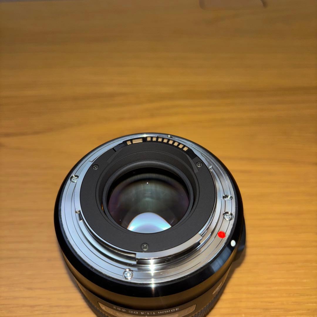 SIGMA 30mm F1.4 DC HSM レンズ　Canon用