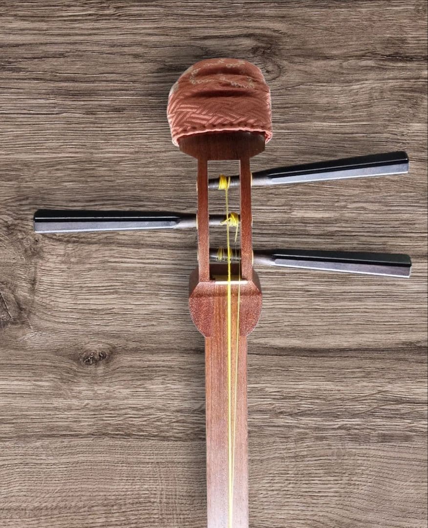 三味線本体 皮破れ無し