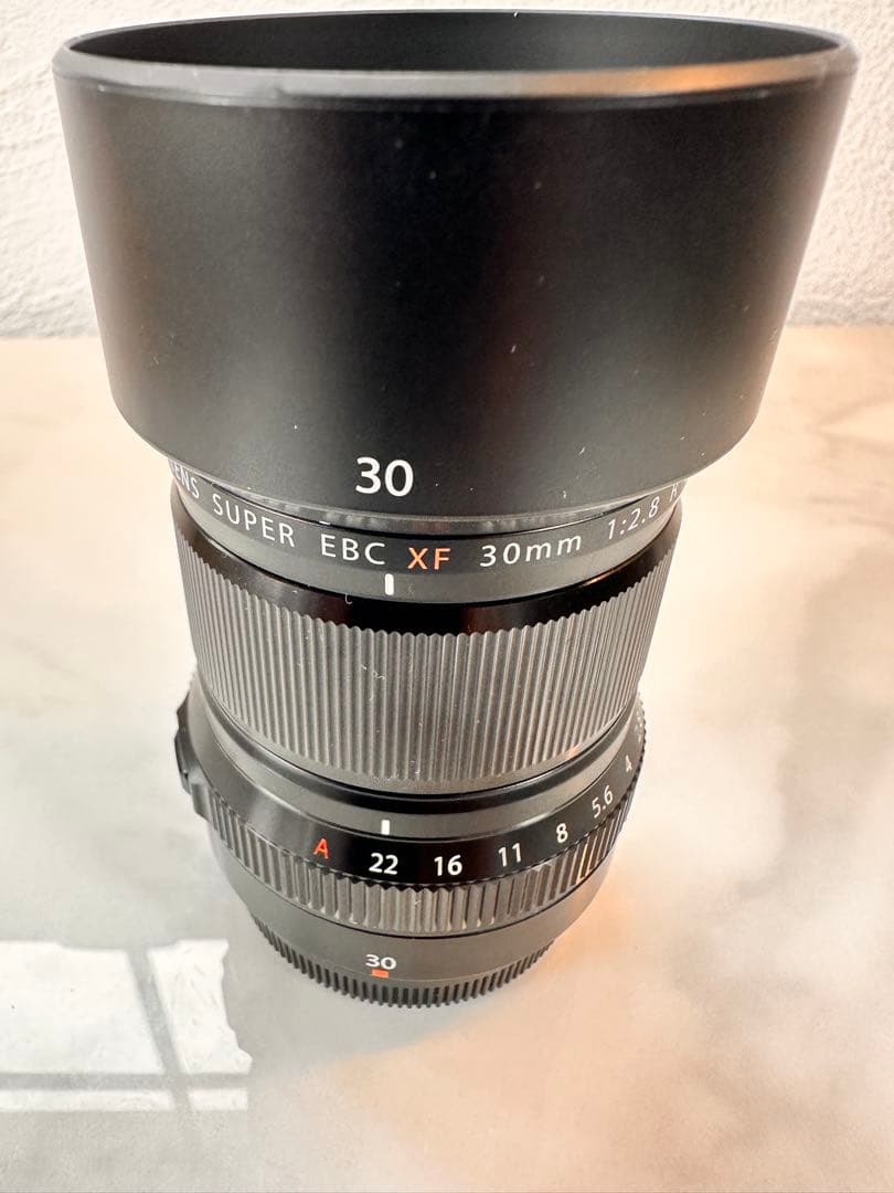 美品　FUJIFILM XF 30mm F2.8 R LM WR Macro