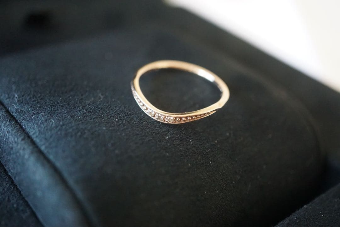 agete 5Kダイヤモンドリング